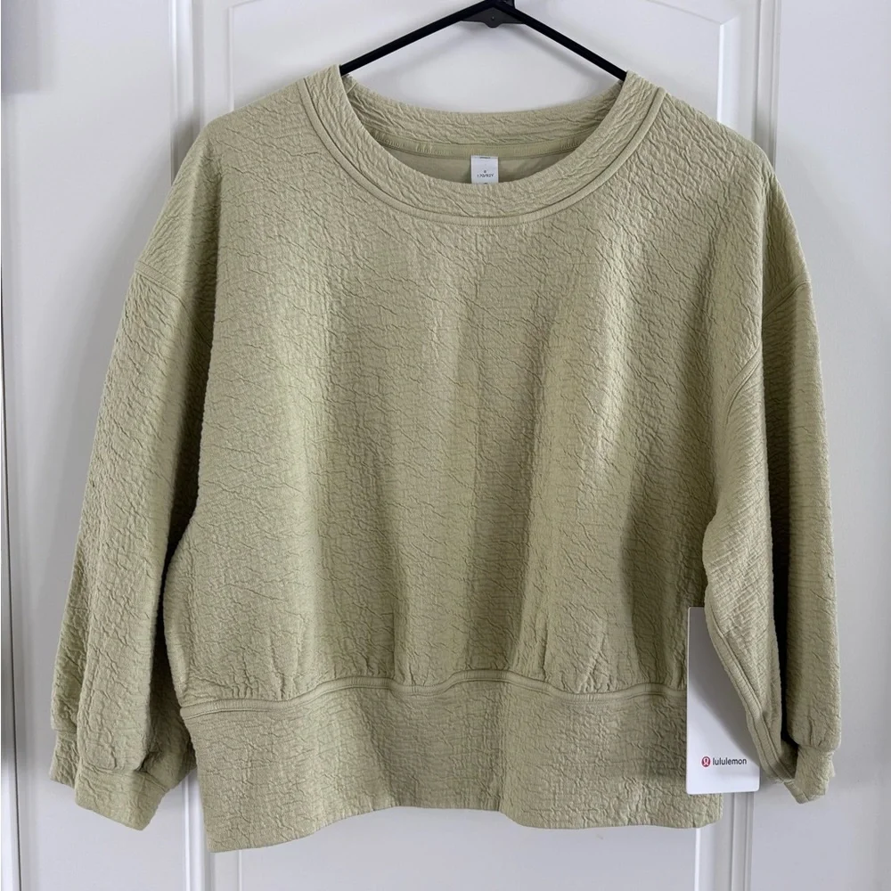 Lululemon Athletica Textured Crewneck Pullover